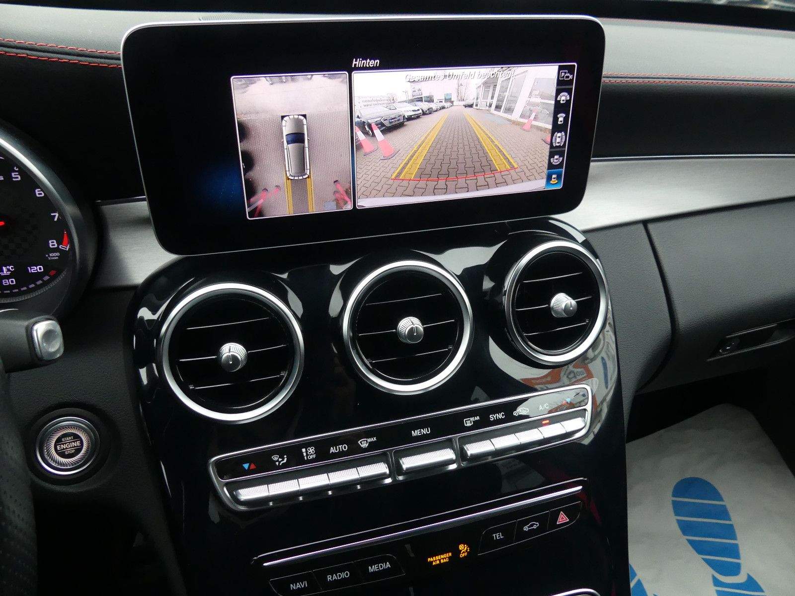 MERCEDES-BENZ C43 AMG 4Matic LED ACC Laneassist Alcant. Burm.