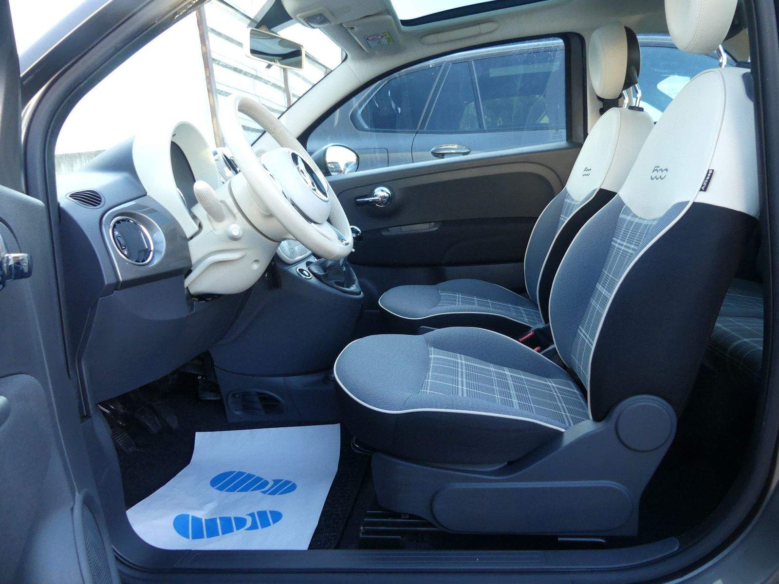 FIAT 500 Lounge Klima Tempomat Pano (Glas) Bluetooth