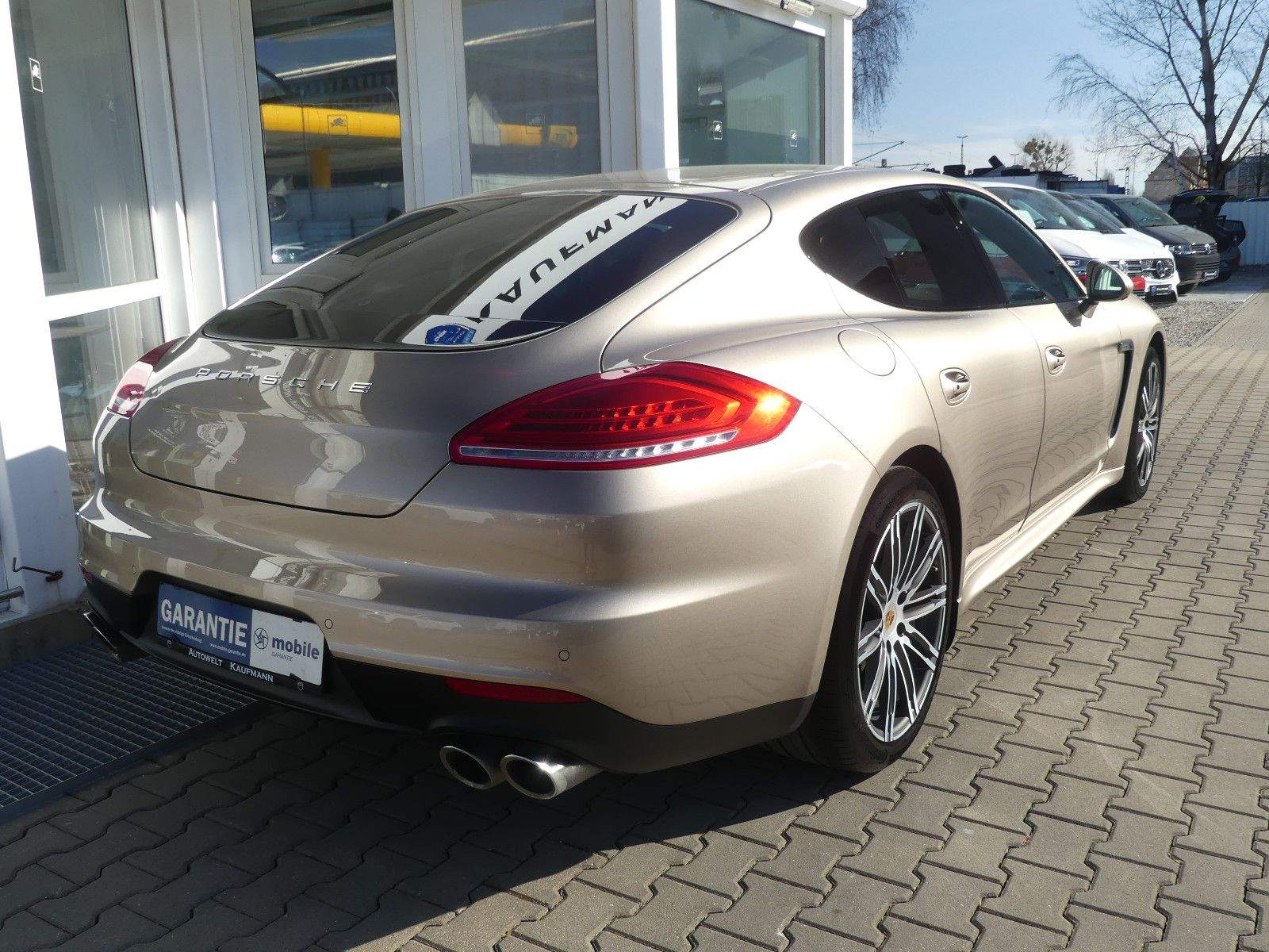 PORSCHE Panamera Keramik bremsen Carbon 360° Burmester