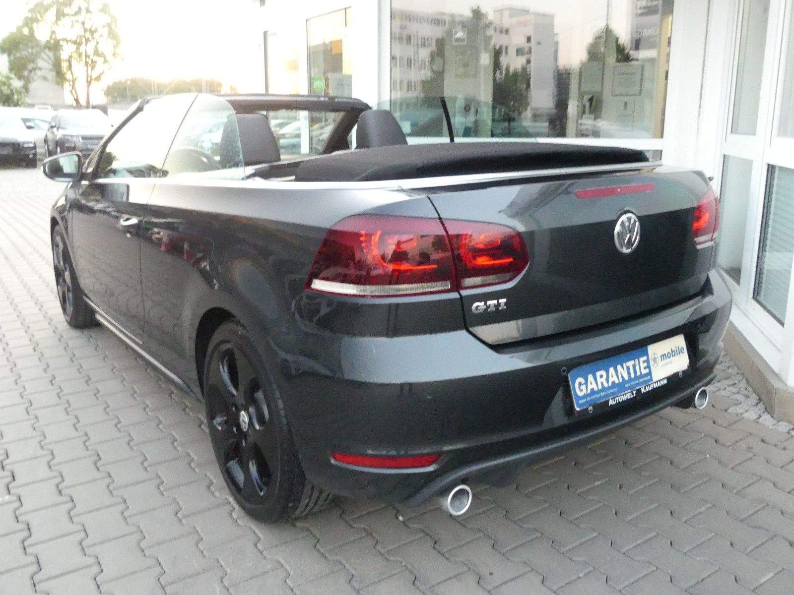 VW Golf VI Cabriolet GTI Bi-Xenon Kamera Navi Leder