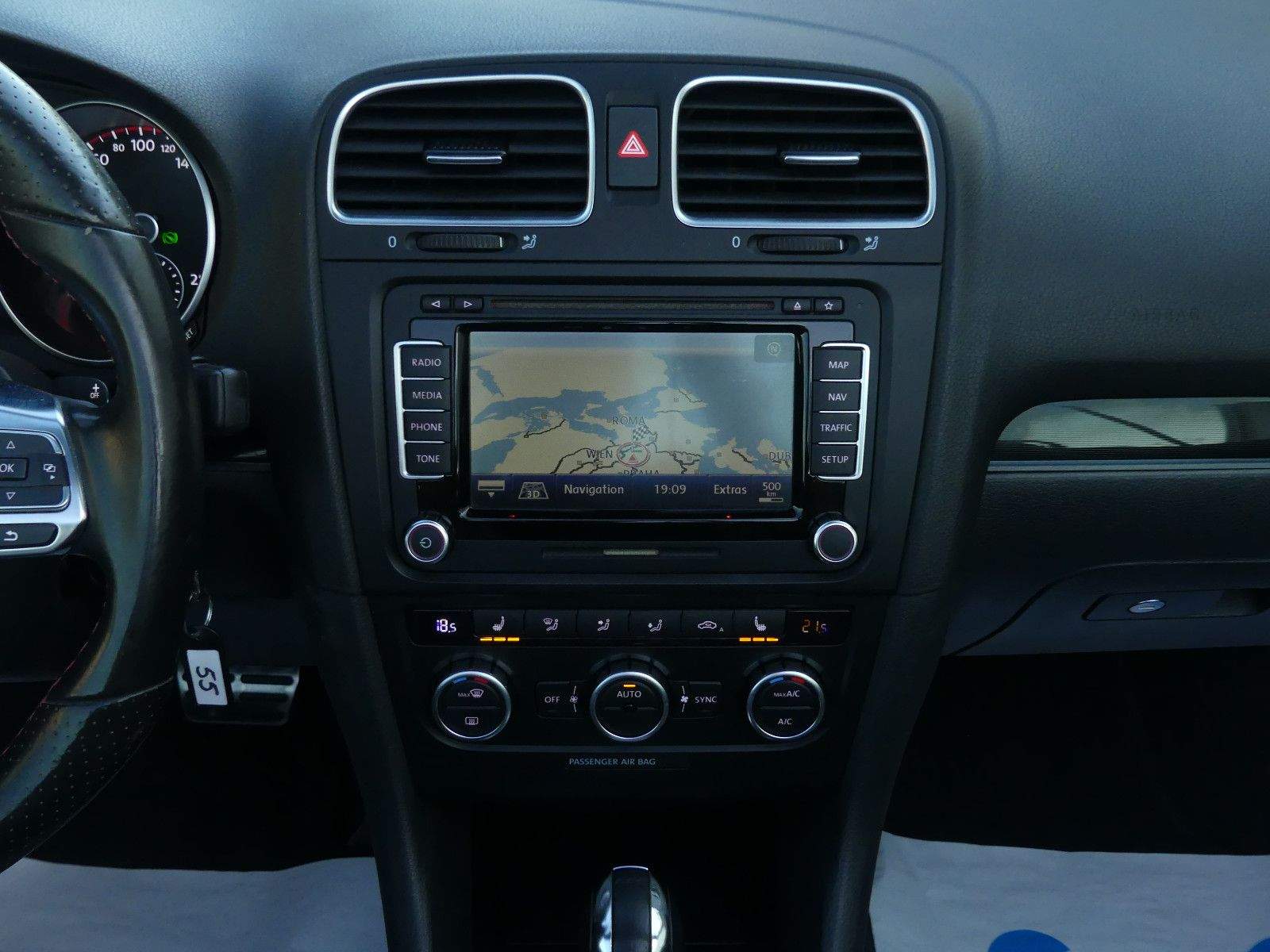 VW Golf VI Cabriolet GTI Bi-Xenon Kamera Navi Leder