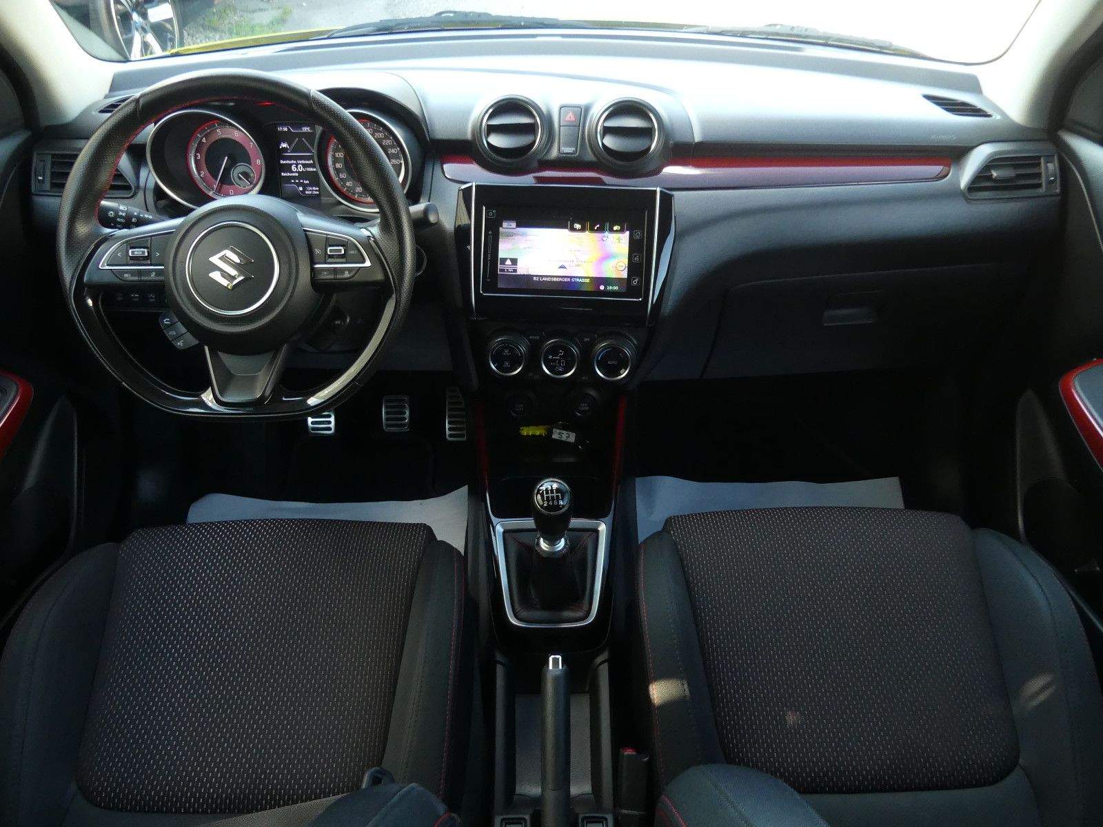 SUZUKI Swift Sport LED ACC Kam. Navi Carbon-Look 1.Hand